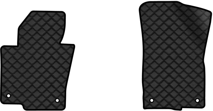 Килимки з екошкіри в салон авто передні EVAtech для Passat (B6) (with armrest) Volkswagen 2005-2010 6 покоління Combi EU VW3263AO2AV4BBB