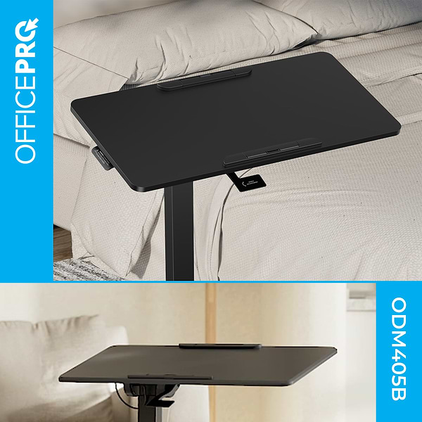 Фото - Стол с электрорегулировкой высоты OfficePro и наклоном столешницы ODM405B Black