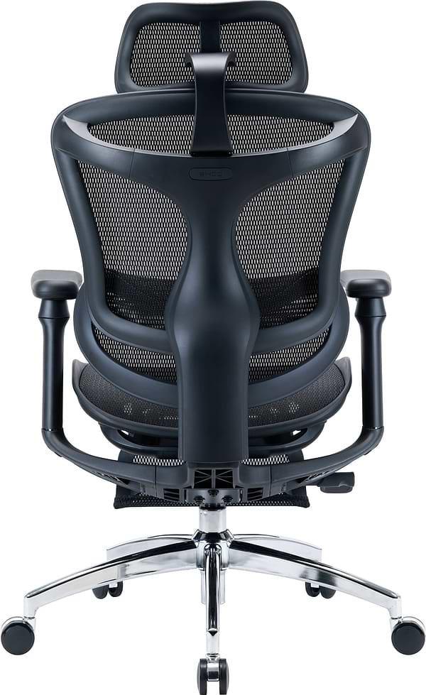 Фото - Крісло офісне Sihoo DORO C300L Mesh Black with footrest (DORO-C300L-A3-101-JT)