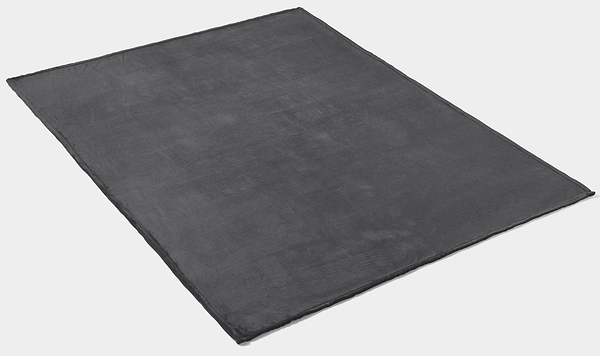 Фото - Плед двуспальный Lelit 180х200 темно-серый (1203045)