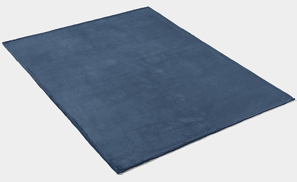 Фото - Плед двоспальний Lelit 180х200 сіро-синій (1203048)