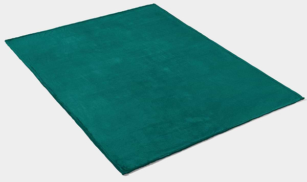 Фото - Плед євро Lelit 200х220 сіро-зелений (1203037)