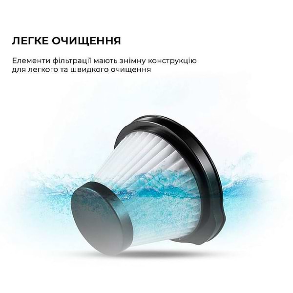 Фото - Пилосос ручний для дому Deerma Corded Hand Stick Vacuum Cleaner (DX115C)
