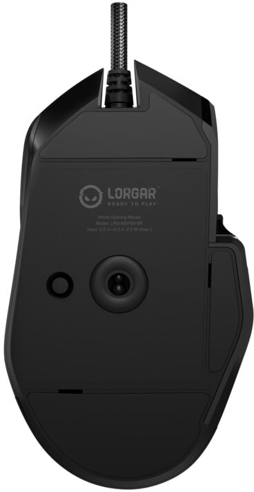 Фото - Мышь проводная игровая Lorgar MSP80 Wired Gaming Mouse Pro Black (LRG-MSP80-BK)