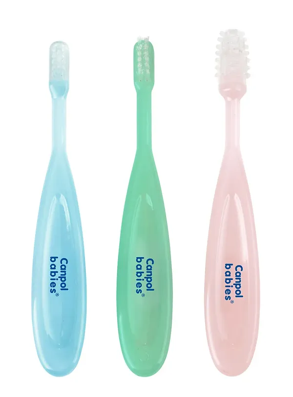 Фото - Зубная щетка мануальная детская Canpol babies Набор 3 шт. (2/421)