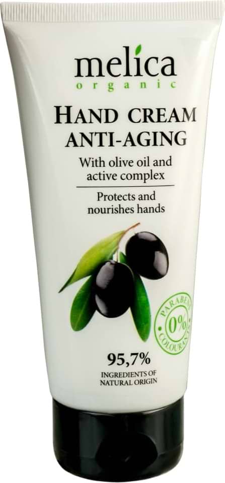 Крем для рук і нігтів Melica Organic Омолаживающий с оливковым маслом и активными компонентами 100 мл (4770416342204)
