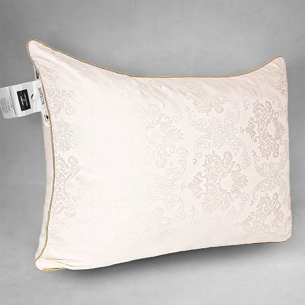 Фото - Подушка стандартна MirSon №15-86 Ferrero Бавовна Vanilla середня 50х70 (2200011167442)