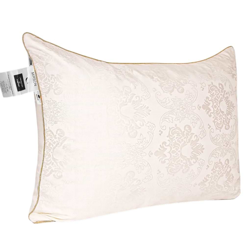 Подушка стандартна MirSon №15-86 Ferrero Бавовна Vanilla середня 50х70 (2200011167442)