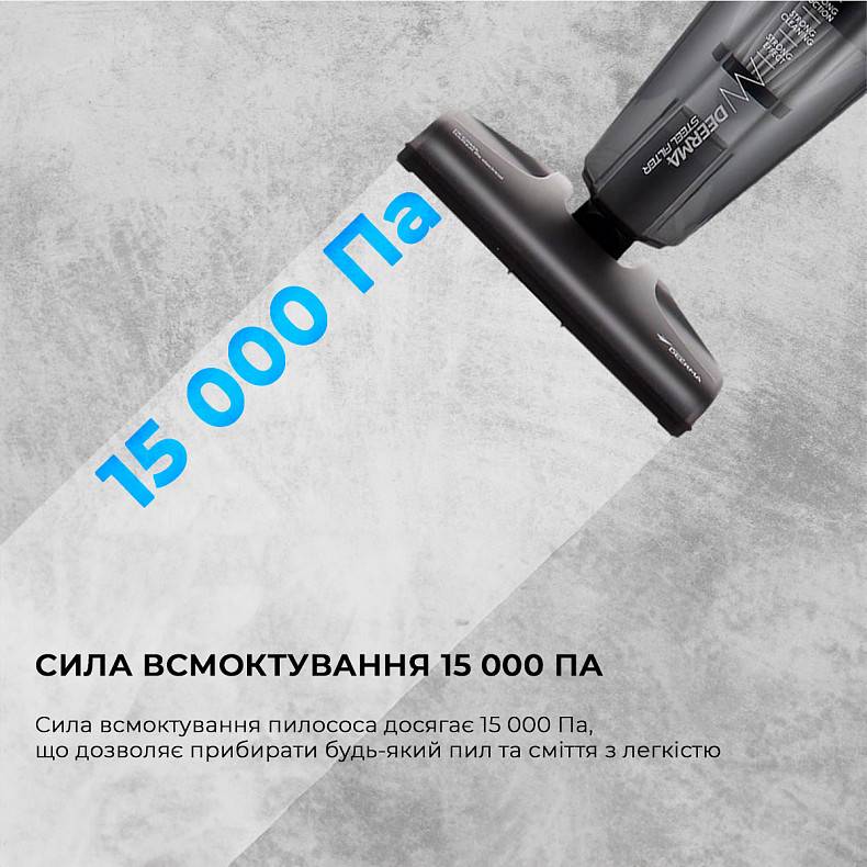 Фото - Пилосос ручний для дому Deerma Corded Hand Stick Vacuum Cleaner (DX115C)