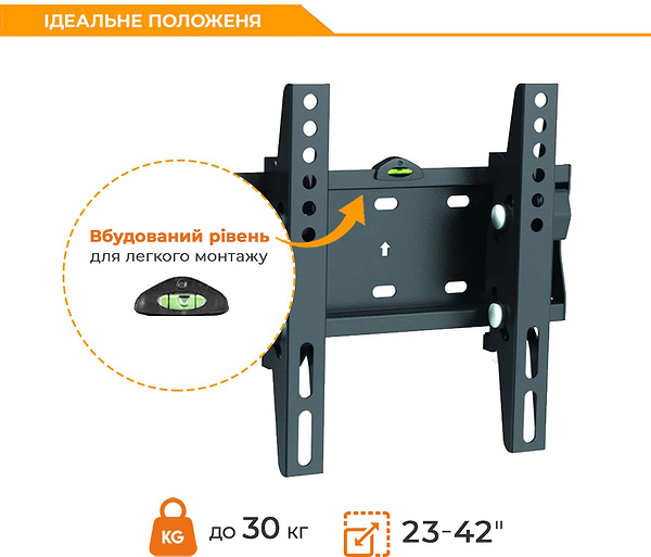 Фото - Кріплення для телевізора Brateck KL21G-22T