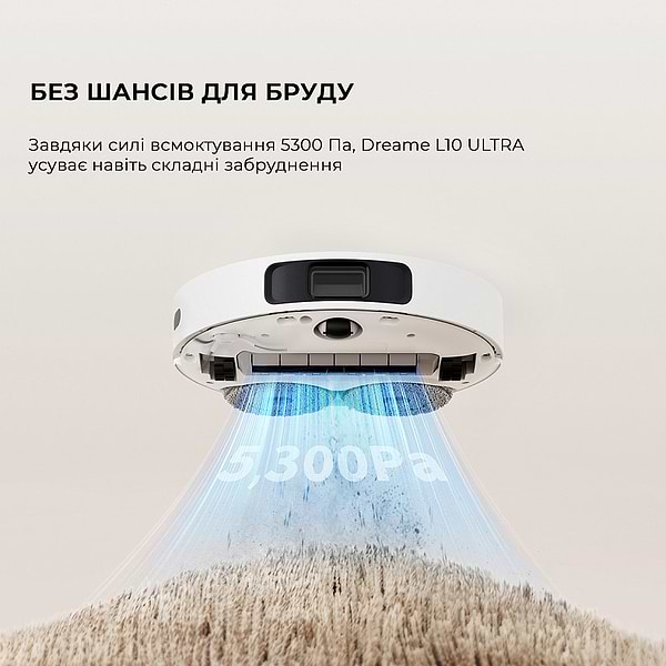 Фото - Робот-пилосос миючий Dreame L10 ULTRA