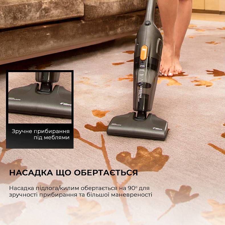 Фото - Пилосос ручний для дому Deerma Corded Hand Stick Vacuum Cleaner (DX115C)