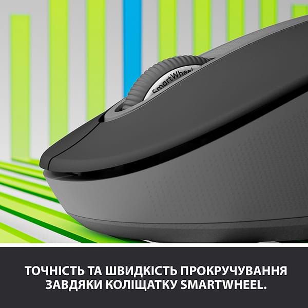 Фото - Мышь беспроводная Logitech Signature M650 L Wireless Mouse Graphite (910-006236)