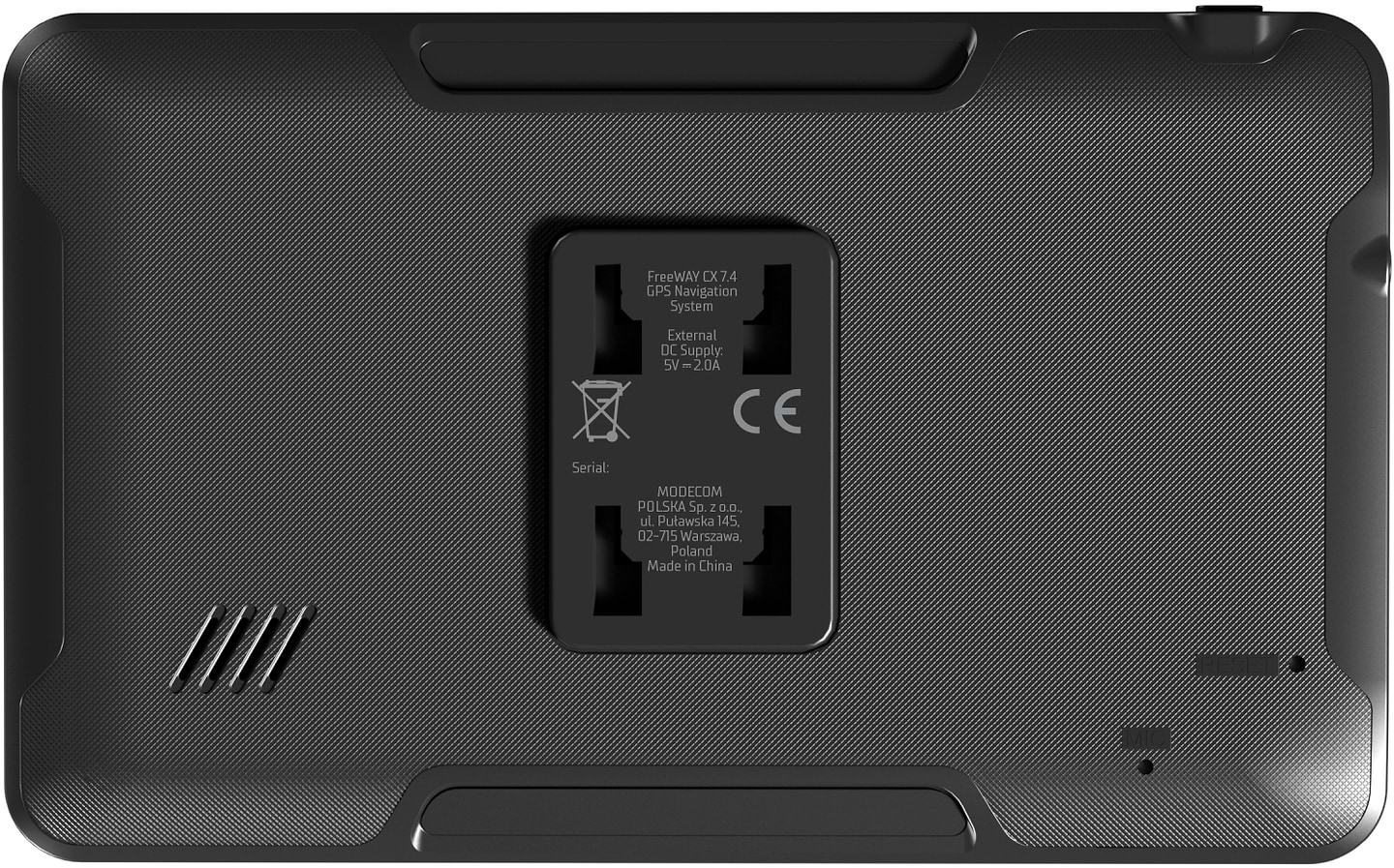 GPS навігатор Modecom Device FreeWAY CX 7.4 TFT 16GB 7" MapFactor EU (NAV-FREEWAYCX74-MF-EU)