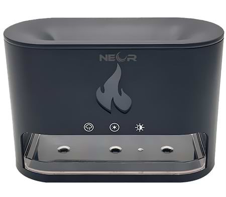 Увлажнитель воздуха Neor FLAME AROMA 25ML10 BK - Фото 1