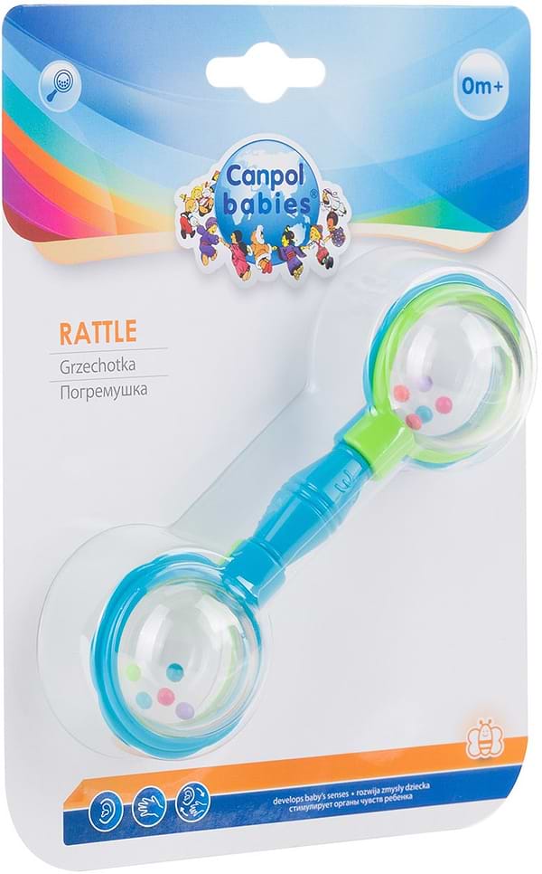 Фото - Брязкальце Canpol babies Штанга Синя (2/606_blu)