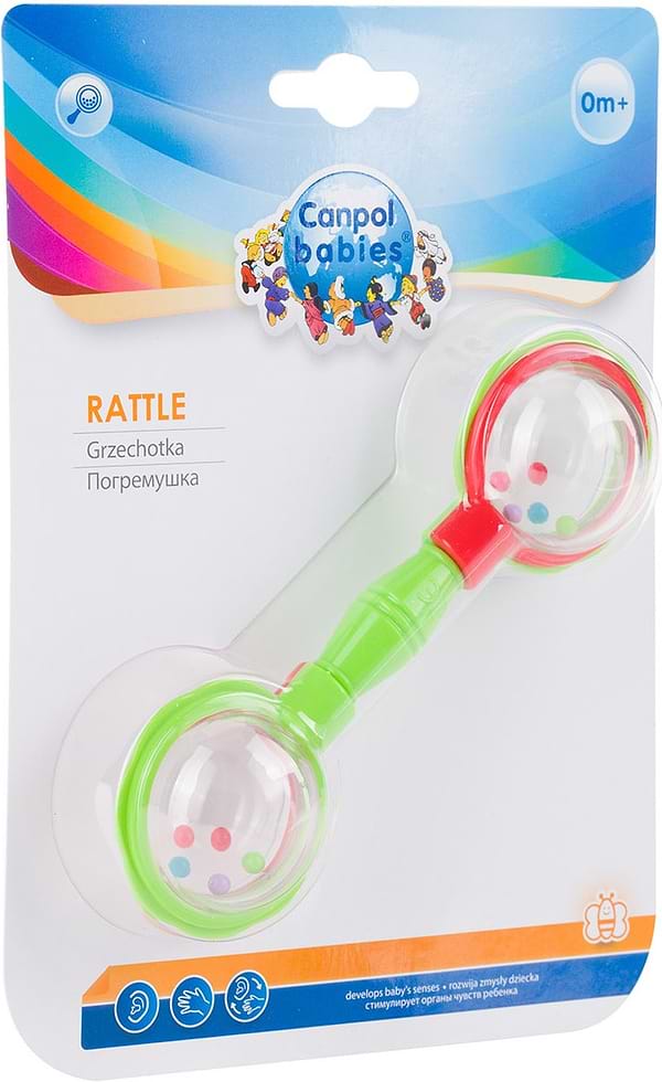 Фото - Брязкальце Canpol babies Штанга Зелена (2/606_gre)