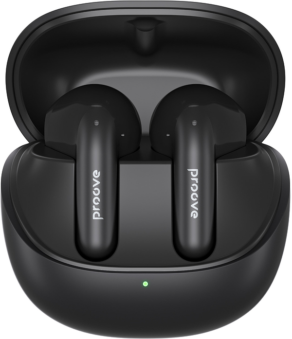Фото - Наушники вкладыши беспроводные TWS Proove Logic TWS (APP) obsidian black (TWLG0001AP15)