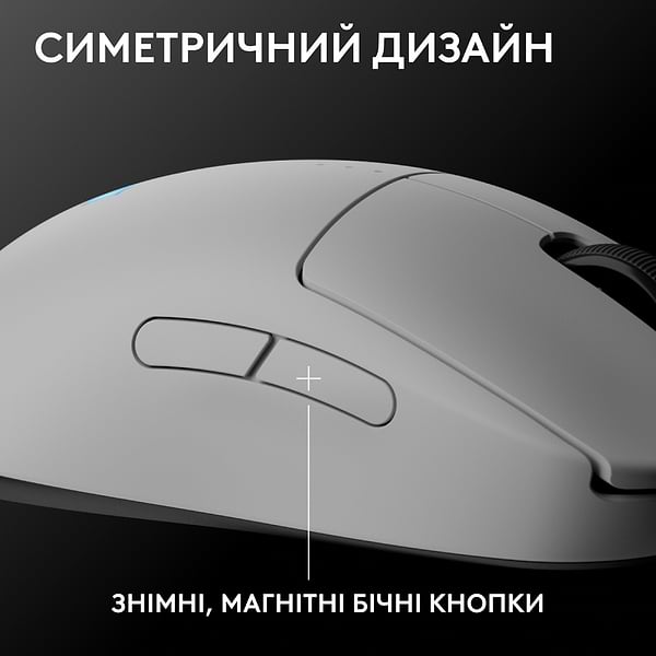 Фото - Миша бездротова ігрова Logitech G PRO 2 LightSpeed Wireless Gaming Mouse White (910-007302)