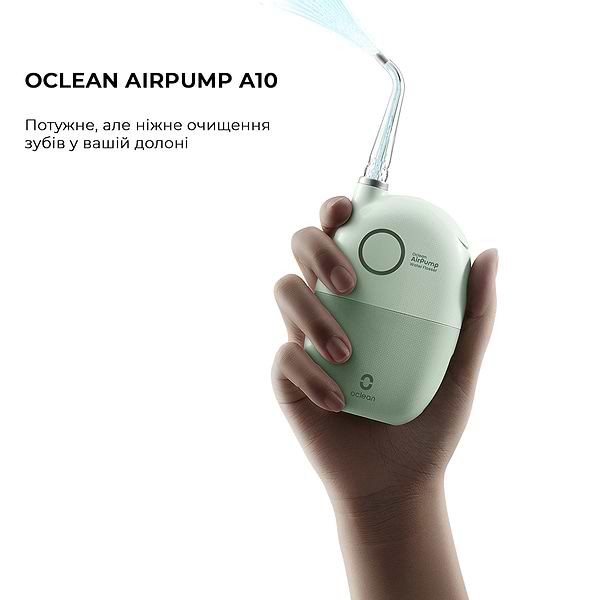 Фото - Ирригатор Oclean A10 Green (6970810555905)