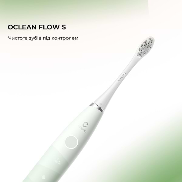 Фото - Зубна щітка електрична Oclean Flow S Electric Toothbrush Green (6970810557336)