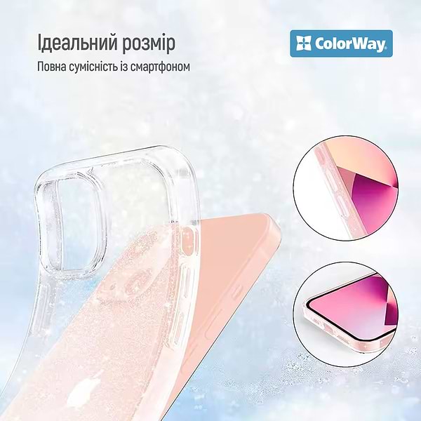 Фото - Чохол для смартфону Colorway TPU-Shine for Apple iPhone 17 Pro Max (CW-CTSAI17PM)