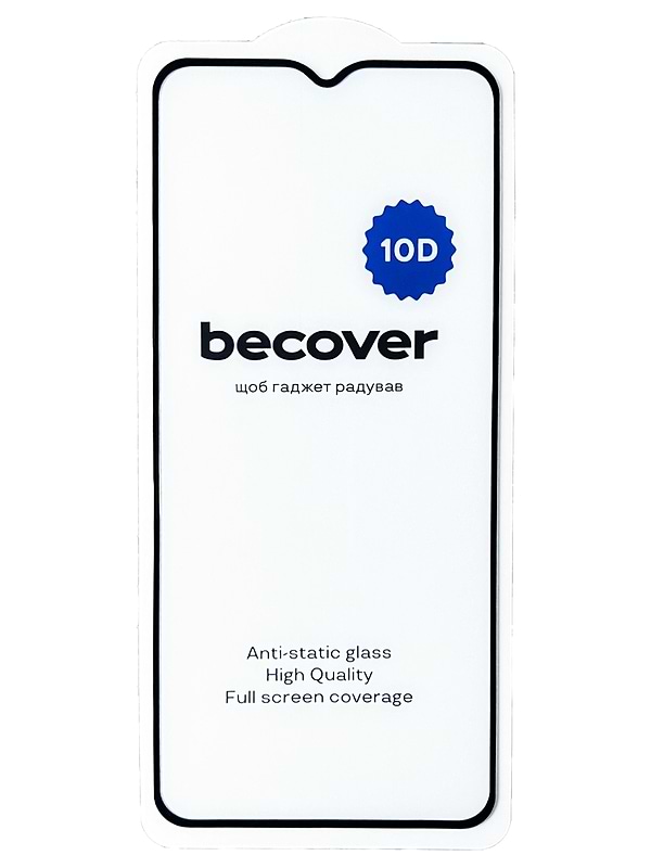 Фото - Защитное стекло для смартфона BeCover for ZTE Blade A34 10D Black (712336)