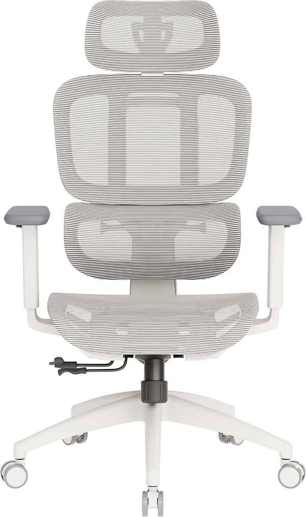 Фото - Крісло офісне OfficePro Skyline (OC680-W-LG-LG) White/Light Gray