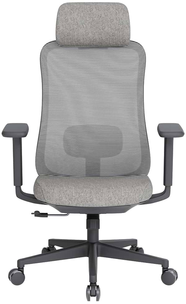 Фото - Крісло офісне OfficePro Wave (OC599-B-DG-DG) Black/Dark Gray