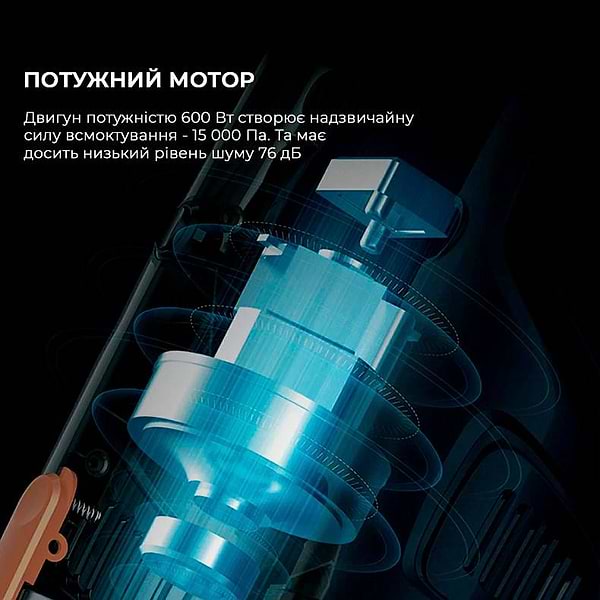 Фото - Пилосос ручний для дому Deerma Corded Hand Stick Vacuum Cleaner (DX115C)