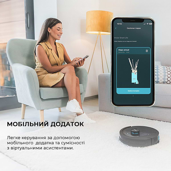 Фото - Робот-пылесос моющий Cecotec Conga 7490 Ultimate Genesis (CCTC-08103)