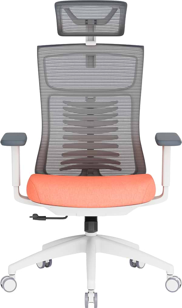 Фото - Кресло офисное OfficePro Balance (OC550-W-DG-OR) White/Dark Gray/Orange