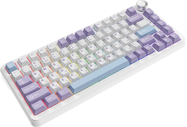 Фото - Клавиатура проводная игровая Ajazz AK820 MAX Magnetic switches (AK820MAX-WM-PWB)