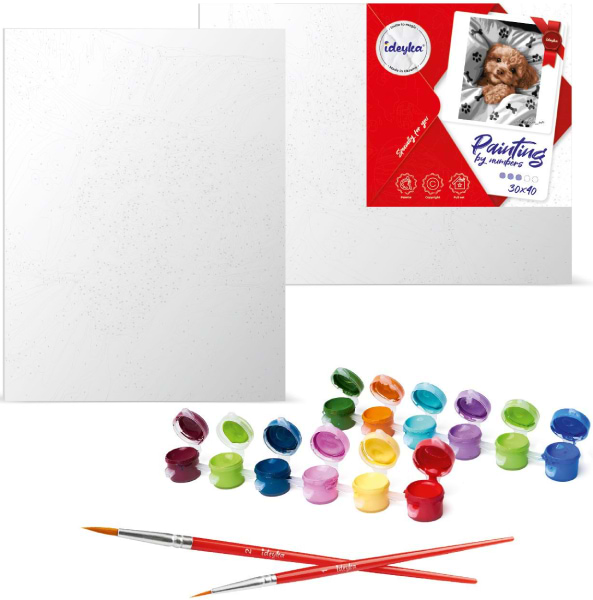 Фото - Картина за номерами Ideyka Гра кольорів ©art_selena_ua 30х40 см (KHO8395)