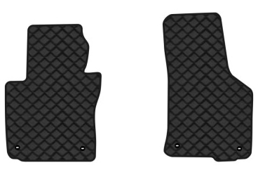 Килимки з екошкіри в салон авто передні EVAtech для Octavia A5 (AT, 8 clips) Skoda 2004-2013 2 покоління Liftback EU (SK12161AG2TL4BBB)