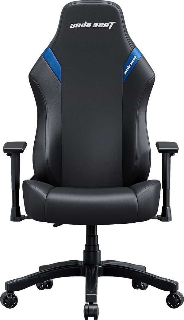 Фото - Кресло для геймеров Anda Seat Luna Size L Black/Blue PVC (AD18-44-BS-PV)