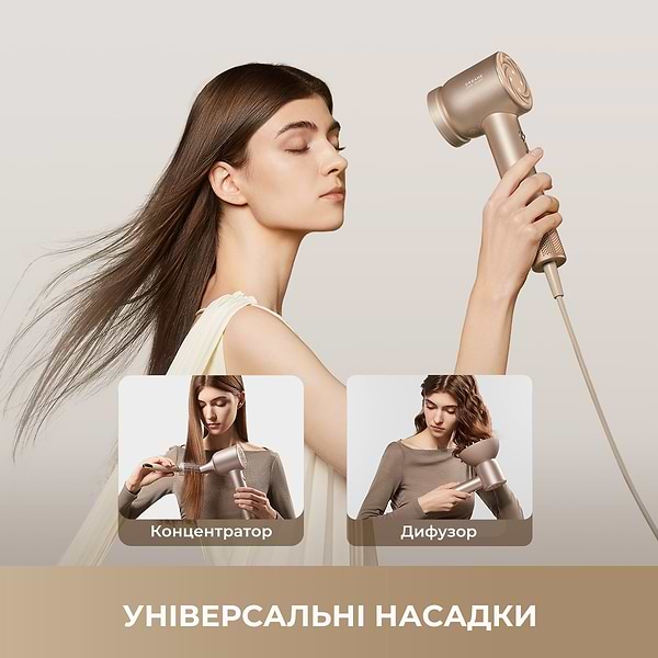 Фото - Фен Dreame Hair Glory Mix High-speed Hair Dryer-Black (AHD18)