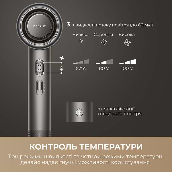 Фото - Фен Dreame Gusto G40 Space Grey