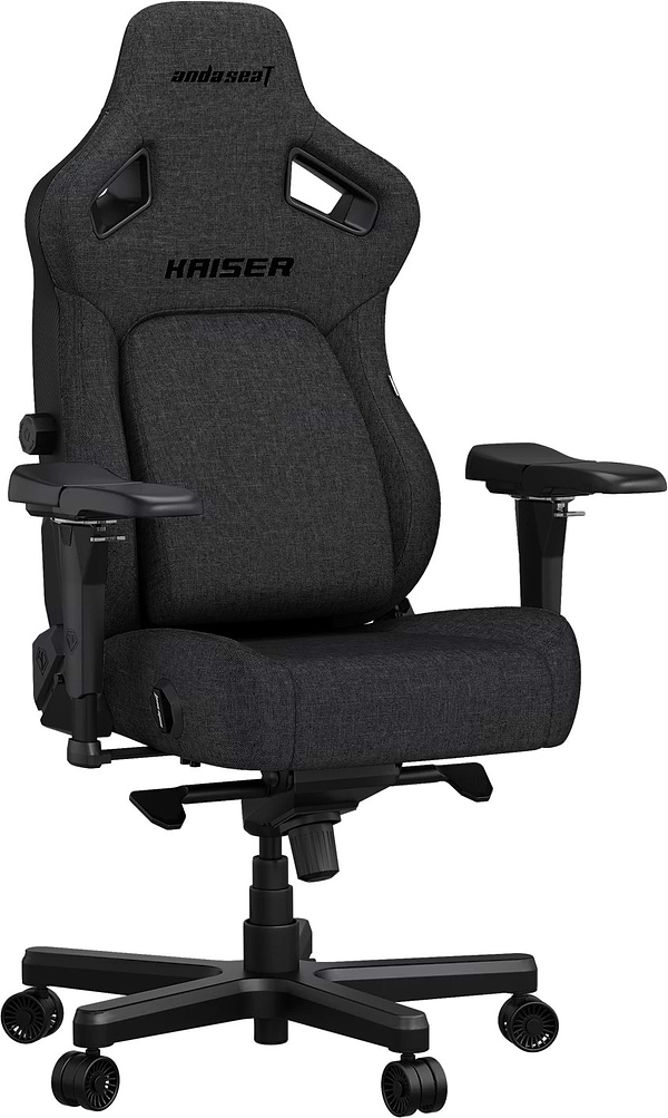 Фото - Крісло для геймерів Anda Seat Kaiser 4 Size XL Dark Gray Linen Fabric (AD12YDDC-XLL-20-GB-CF)