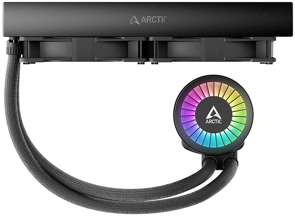 Фото - Водяная система охлаждения ARCTIC Liquid Freezer III 280 A-RGB Black (ACFRE00143A)