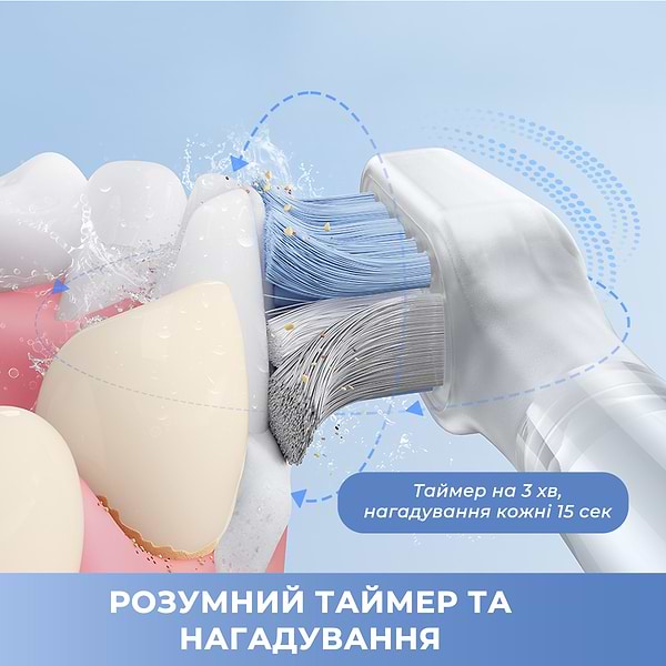 Фото - Зубная щетка электрическая Mova Fresh Pro Sliver (ATB15A-SIL)