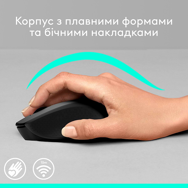 Фото - Мышь беспроводная Logitech M280 WL Black (910-004287)