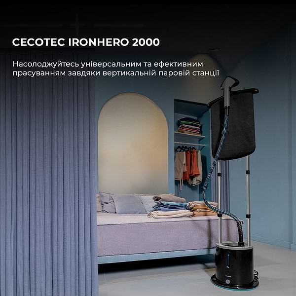 Фото - Вертикальний відпарювач ручний Cecotec IronHero 1800 Ultimate (CCTC-08509)