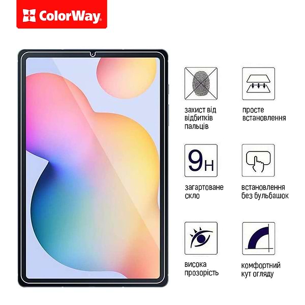 Фото - Защитное стекло для планшета Colorway 9H Lenovo Tab Plus (CW-GTLTP)