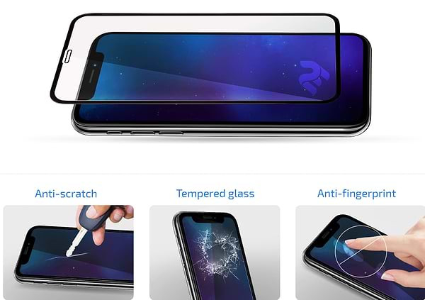 Фото - Защитное стекло для смартфона 2E for Samsung Galaxy A14(A145F) (2E-G-A14-SMFCFG-BB)