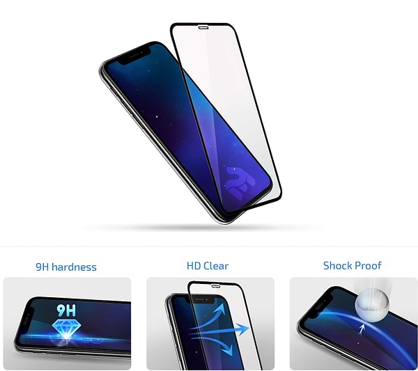 Фото - Защитное стекло для смартфона 2E for Samsung Galaxy A14(A145F) (2E-G-A14-SMFCFG-BB)