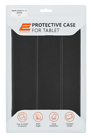 Фото - Чохол для планшету 2E Basic 
for Apple iPad Pro 11 2022 Flex Black (2E-IPAD-PRO11-IKFX-BK)