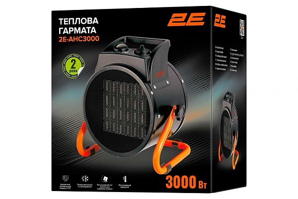 Фото - Теплова гармата 2E 2E-AHC3000 Black