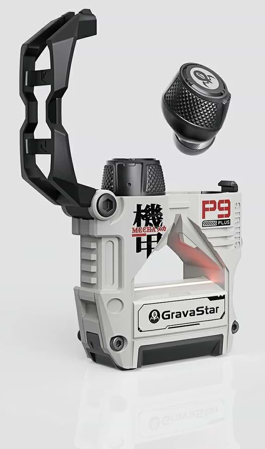 Фото - Навушники вкладиші бездротові TWS GravaStar Sirius Plus White (GSP9PLUS_WHT)