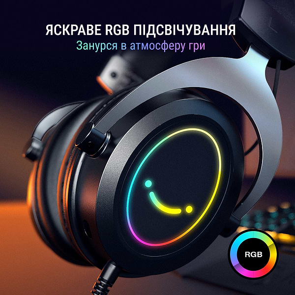 Фото - Гарнітура дротова ігрова Fifine H3 Black